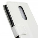 Lommebok deksel til Nokia 5.1 Plus (2018) hvit thumbnail
