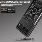 Tech-Flex TPU + PC Deksel med Ring Grep Google Pixel 8 5G svart thumbnail