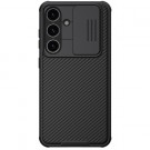 Nillkin CamShield Pro deksel for Samsung Galaxy S24 5G svart thumbnail