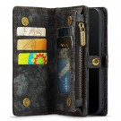 CaseMe 2-i-1 Lommebok deksel iPhone 11 svart thumbnail