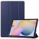 Deksel Tri-Fold Smart til Galaxy Tab S7/S8 Mørk blå thumbnail
