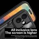 Tech-Flex Hybrid TPU Deksel med Ring Kickstand iPhone 17 svart thumbnail