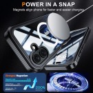 Redpepper Deksel 360° beskyttelse iPhone 16 Plus MagSafe svart thumbnail
