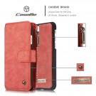 CaseMe 2-i-1 Lommebok deksel iPhone 7 Plus/8 Plus rød thumbnail
