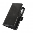 Lommebok deksel Retro for Huawei Y6p svart thumbnail