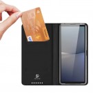 Dux Ducis Skin Pro Series Flip deksel Sony Xperia 10 VI svart thumbnail