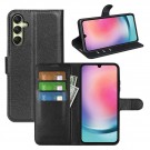 Lommebok deksel for Samsung Galaxy A16 svart thumbnail