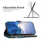 Lommebok-deksel plass til 9 stk kort for Samsung Galaxy S25 5G grønn thumbnail