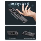 Tech-Flex Hybrid TPU Deksel med Ring Grep og MagSafe iPhone 15 Pro Max svart thumbnail