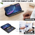 Lommebok deksel for Motorola Moto G75 5G svart thumbnail