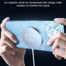TOTU MagSafe hurtiglading Magnetisk trådløs lader 15W hvit thumbnail