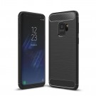 Tech-Flex TPU Deksel Carbon for Galaxy S9 svart thumbnail
