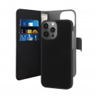 Puro 2-i-1 Magnetisk Lommebok-deksel iPhone 13 Pro svart thumbnail