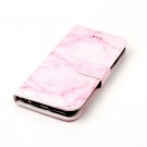 Lommebok deksel for iPhone 6 / 6S rosa marmor thumbnail