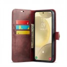 DG.Ming 2-i-1 Lommebok-deksel I Lær Samsung Galaxy S24 5G rød thumbnail