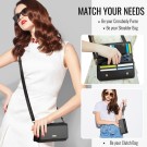 Caseme Crossbody telefonveske - Svart thumbnail
