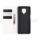 Lommebok deksel til Xiaomi Redmi Note 9 Pro / Note 9S hvit thumbnail