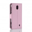 Lommebok deksel for Nokia 1 rosa thumbnail
