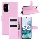 Lommebok deksel for Samsung Galaxy S20 FE rosa thumbnail