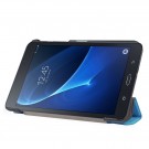 Deksel Tri-Fold Smart Galaxy Tab A 7.0 blå thumbnail