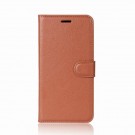 Lommebok deksel for Huawei P20 brun thumbnail