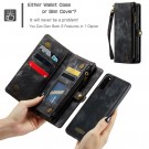 CaseMe 2-i-1 Lommebok deksel Samsung Galaxy S20 FE svart thumbnail