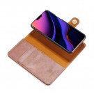 DG.Ming 2-i-1 Lommebok-deksel I Lær iPhone 11 Pro Max brun thumbnail