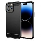 Tech-Flex TPU Deksel Carbon iPhone 14 Pro Max svart thumbnail