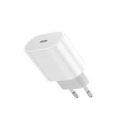 HAWEEL Vegglader USB-C hurtiglader 20W - Hvit thumbnail