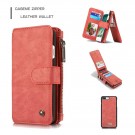 CaseMe 2-i-1 Lommebok deksel iPhone 7 Plus/8 Plus rød thumbnail