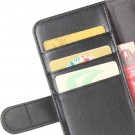 Lommebok deksel ekte Lær for Samsung Galaxy S20 5G svart thumbnail