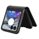 Tech-Flex TPU Deksel med PU-lær plass til kort Motorola Razr 50 5G svart thumbnail