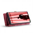 CaseMe 2-i-1 Lommebok deksel Samsung Galaxy S24 Ultra 5G rød thumbnail