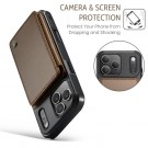 CaseMe Deksel med kortlomme iPhone 17 Pro Max brun thumbnail