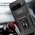 Tech-Flex TPU + PC Deksel med Ring Grep Google Pixel 9 Pro XL 5G svart thumbnail