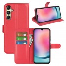 Lommebok deksel for Samsung Galaxy A16 rød thumbnail