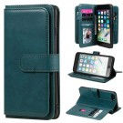 Lommebok-deksel plass til 10 stk kort for iPhone 6 Plus/7 Plus/8 Plus grønn thumbnail