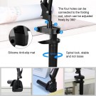 PULUZ Desktop justerbar arm holder for mobil - Svart thumbnail