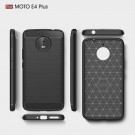 Tech-Flex TPU Deksel Carbon Motorola Moto E4 Plus svart thumbnail