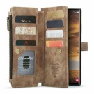CaseMe multifunksjonell Lommebok deksel Samsung Galaxy S25 Ultra 5G brun thumbnail