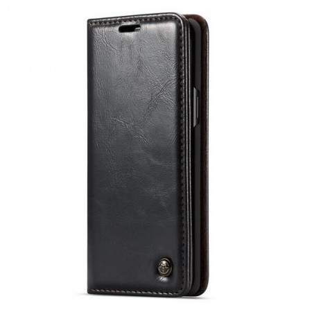 CaseMe flip deksel for iPhone XR svart