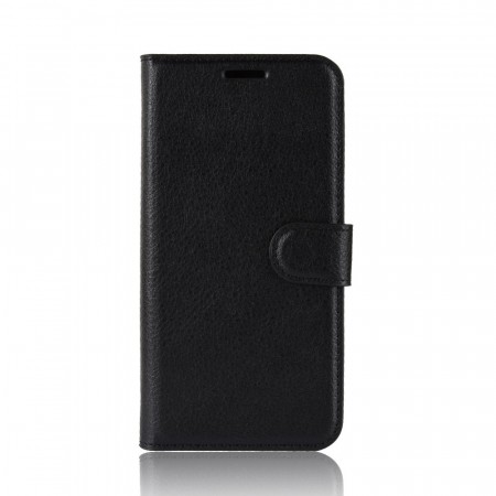 Lommebok deksel for Motorola Moto E5 Plus svart