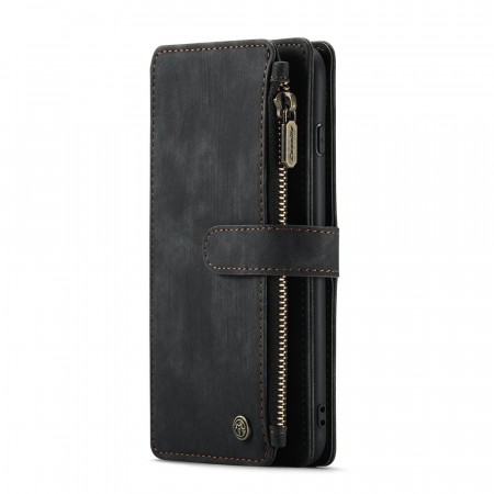 CaseMe retro multifunksjonell Lommebok deksel iPhone 7 Plus/8 Plus svart