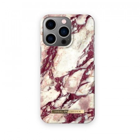 iDeal Of Sweden iPhone 13 Pro Fashion Case - Calacatta Ruby Marble