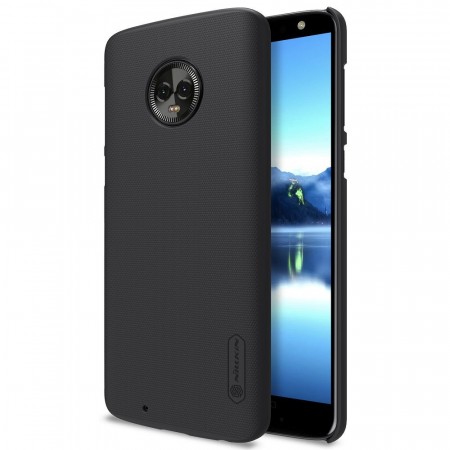 Nillkin Super Frosted Shield Deksel Moto G6 Svart