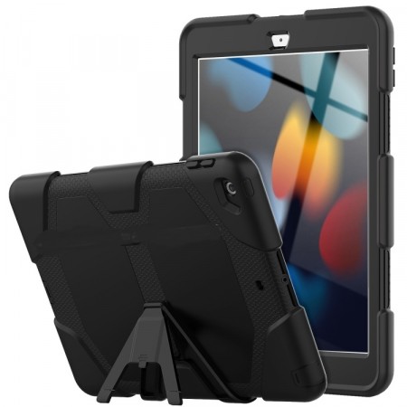 TPU + PC Deksel til iPad 9.7 (2017/2018)/iPad air2 - Svart