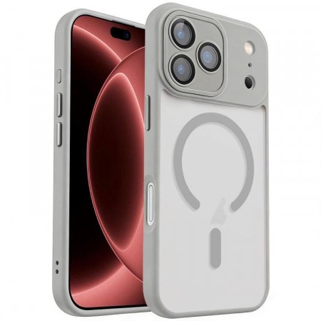 XDcase Frosted Deksel iPhone 18 Pro MagSafe - Grå