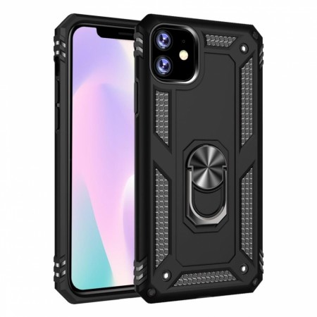 iPhone 11 Ring Armour - Svart