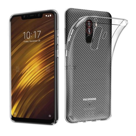 TPU Deksel for Xiaomi Pocophone F1 gjennomsiktig