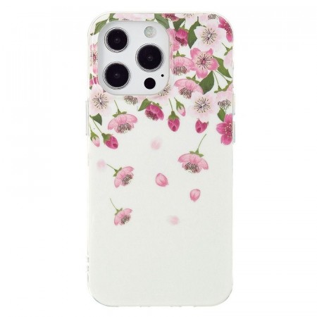 Lux TPU Deksel for iPhone 13 Pro Max  - Blomster